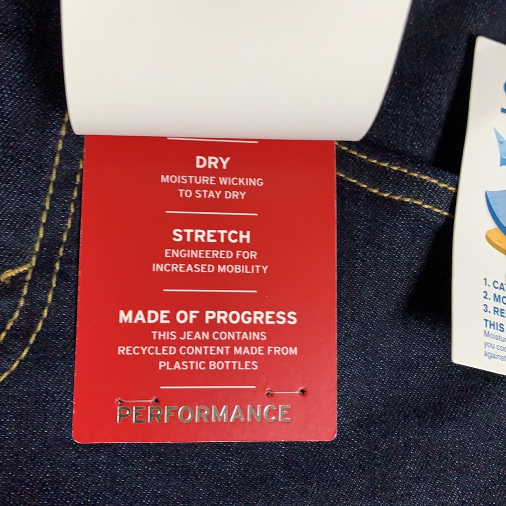 LEVI’S Slim fit JEAN’S 511 Dark wash stretch ankle Jean’s Sz 26 mid-rise Skinny - Picture 10 of 16